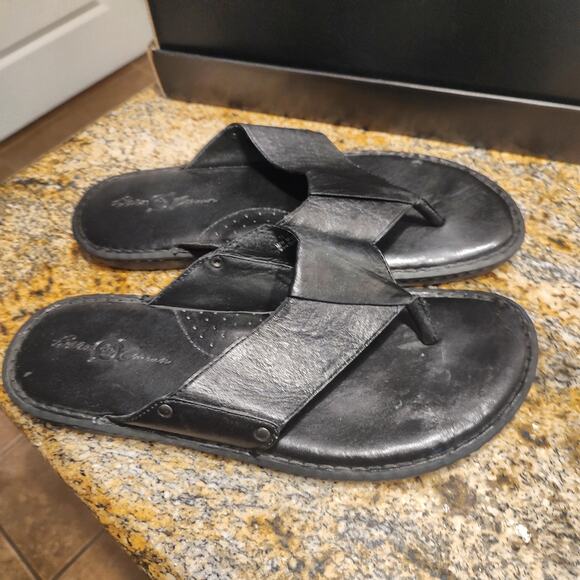 Rare Born Monroe Black Sandals Size 11 USA Model M3722 main image 11